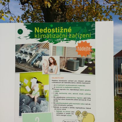 Exteriérové panely v Centru Eden