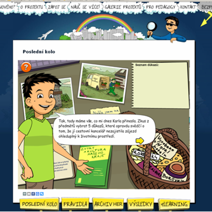 Online simulační hra "Hraj o Zemi" pro Respekt institut