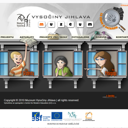 Projekt Za vědou a poznáním do muzea